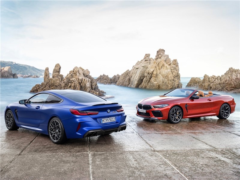 BMW M8 Competition Coupe и Convertible 2020 