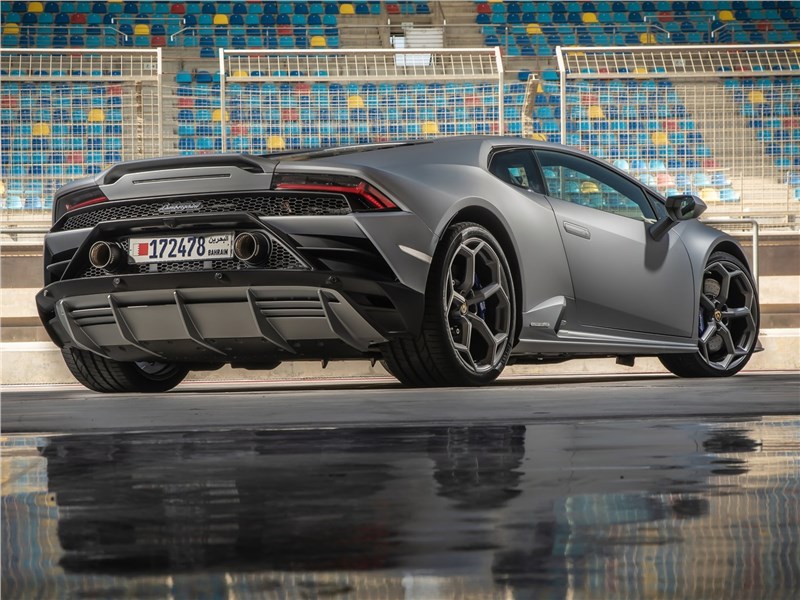 Lamborghini Huracan Evo 2019 вид сзади