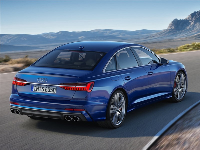 Audi S6 Sedan TDI 2020 вид сзади