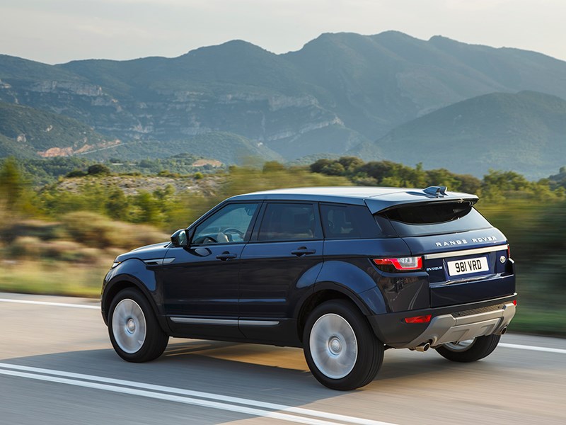 Land Rover Range Rover Evoque 2016 вид сбоку