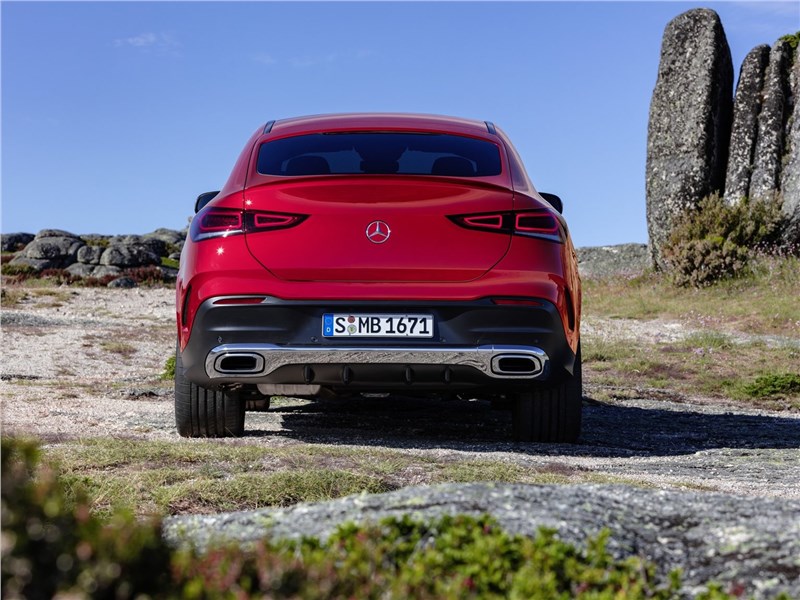 Mercedes-Benz GLE Coupe 2020 вид сзади