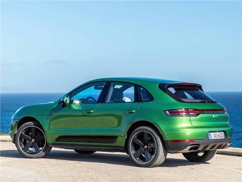 Porsche Macan 2019 вид сзади