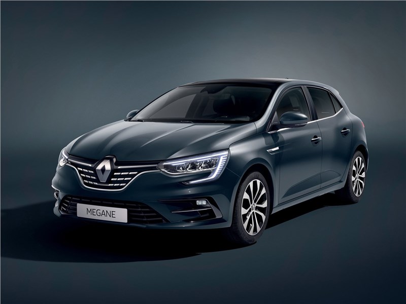 Renault Megane 2020 вид спереди