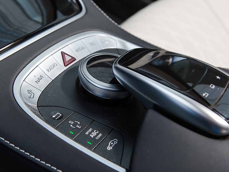 Mercedes-Maybach S 500 2015 управление трансмиссией