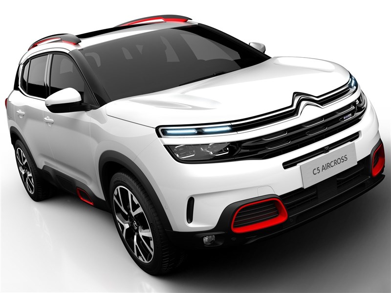 Citroen C5 Aircross 2018 вид спереди