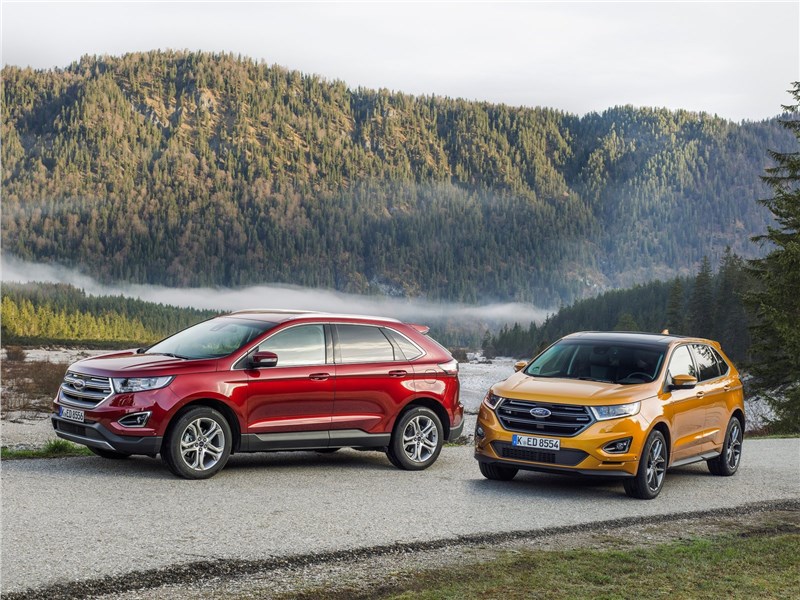 Ford Edge 2017 вид спереди