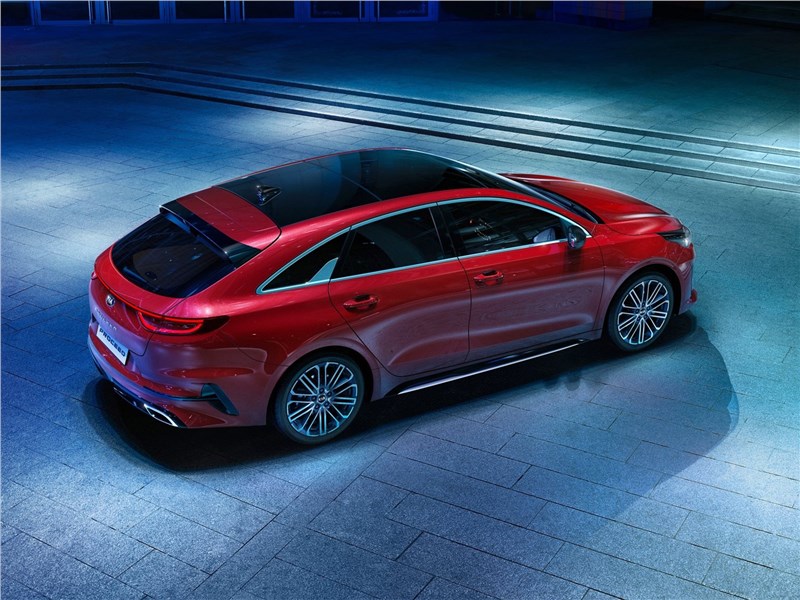 Kia ProCeed 2019 вид сверху
