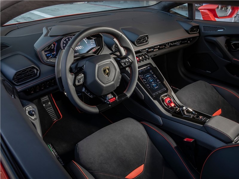 Lamborghini Huracan Evo 2019 салон