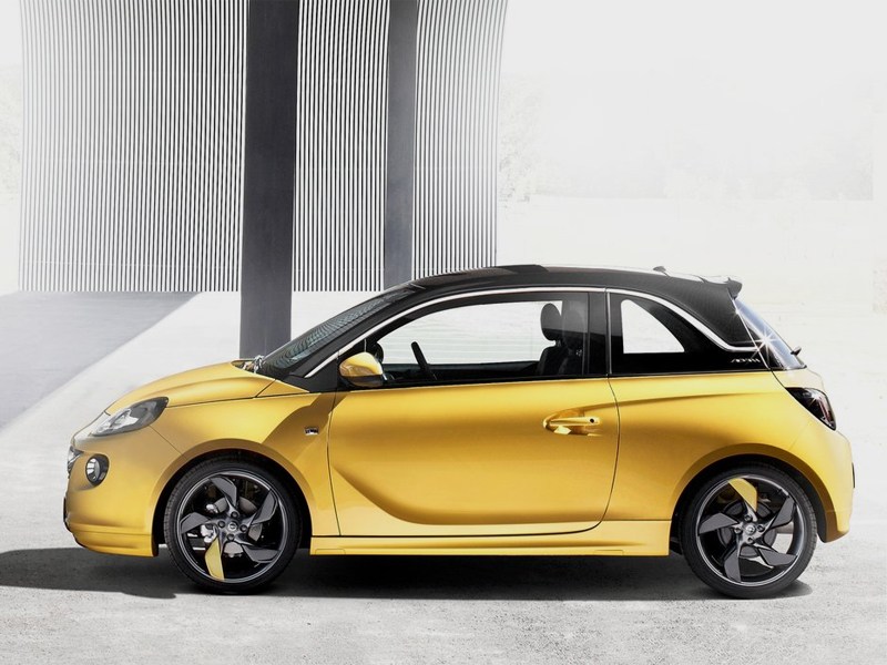 Opel Adam 2013 вид сбоку