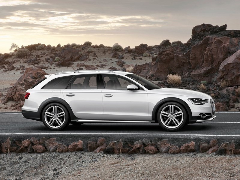 Audi A6 allroad quattro 2013 вид сбоку