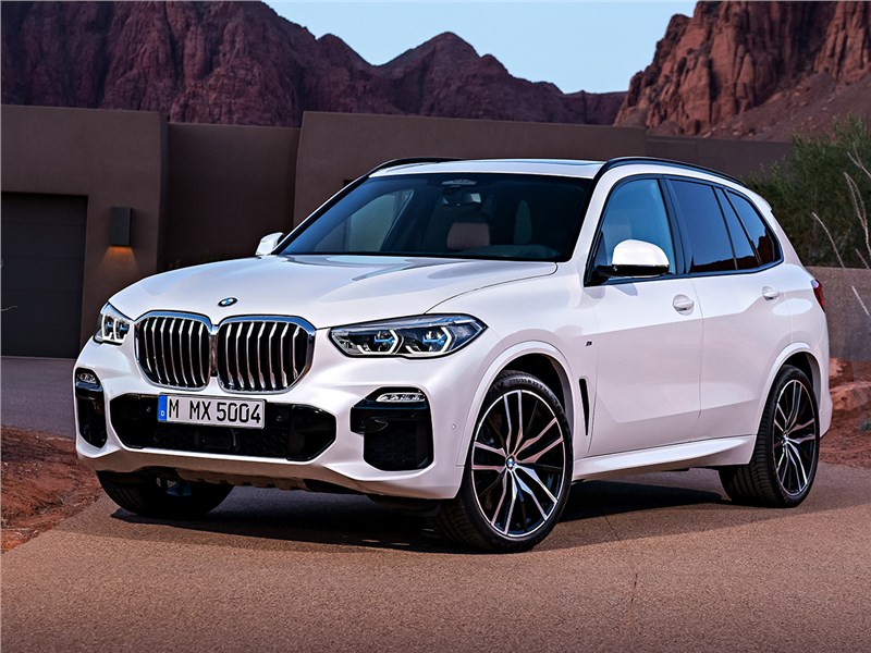 BMW X5 вид спереди