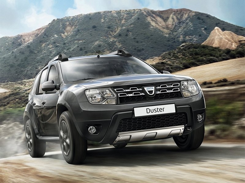 Dacia Duster 2014 вид спереди