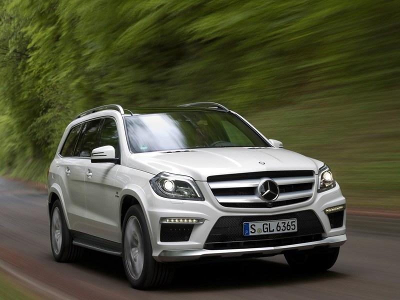 Mercedes-Benz GL 63 AMG 2012 вид спереди