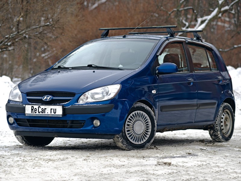 Hyundai Getz 2005 вид спереди