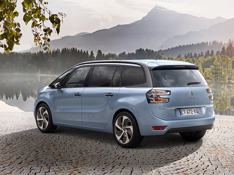 Citroen Grand C4 Picasso 2014 вид сзади