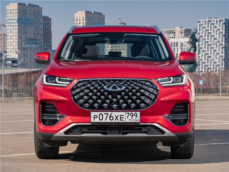 Chery Tiggo 8 Pro (2021) вид спереди