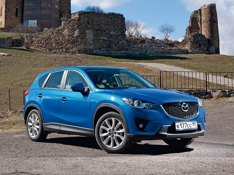 Mazda CX-5 2012 вид спереди