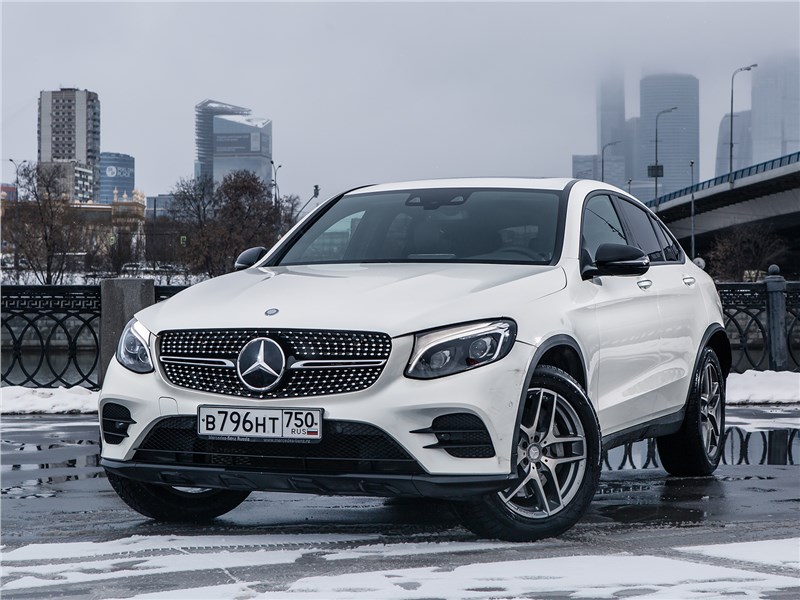 Mercedes-Benz GLC Coupe 2017 вид спереди