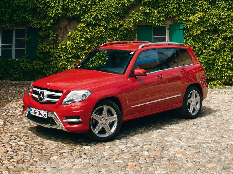 Mercedes-Benz GLK 2013 вид спереди