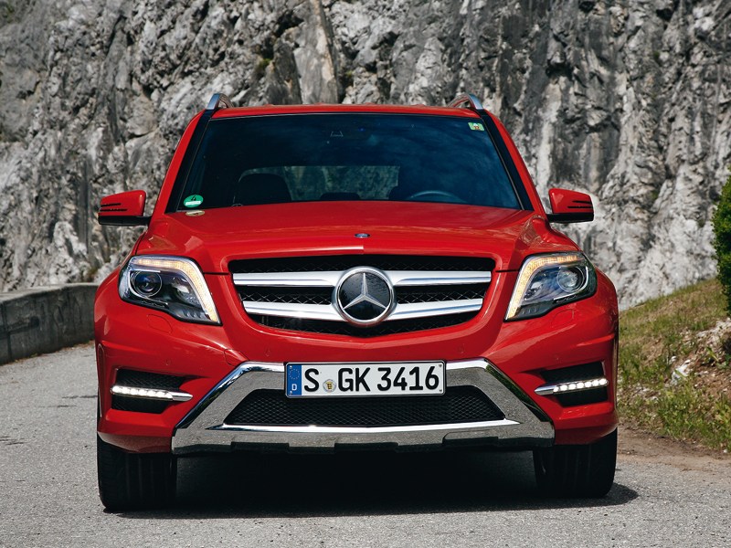 Mercedes-Benz GLK 2013 вид спереди