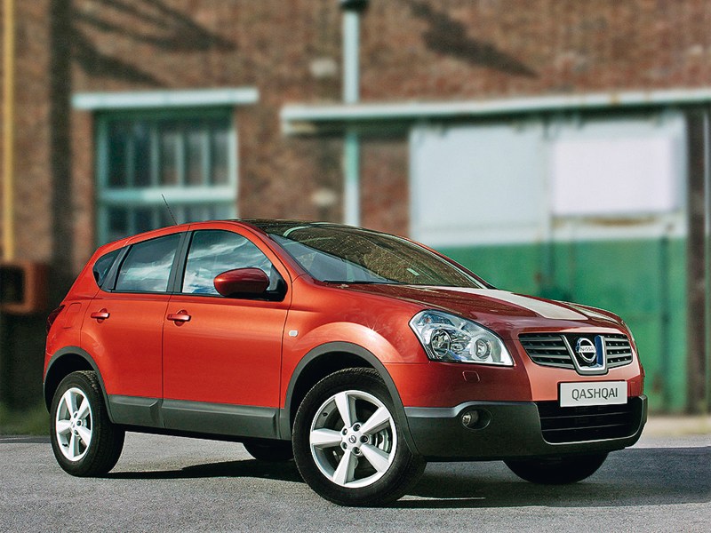 Nissan Qashqai 2007 вид спереди