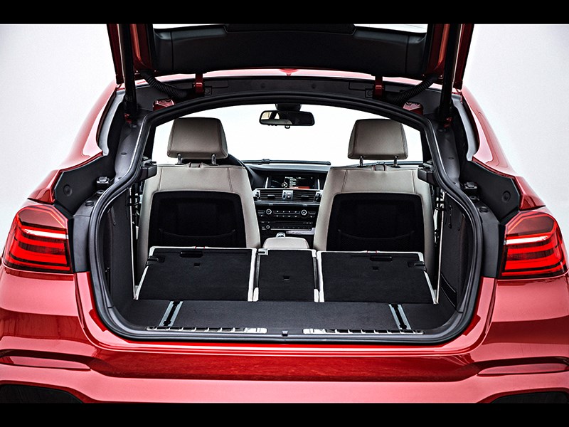 BMW X4 2014 багажное отделение фото 3