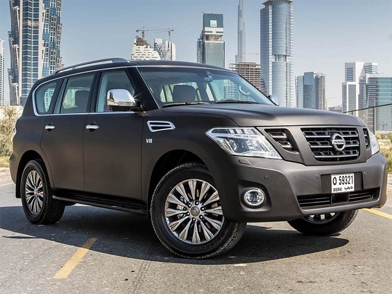 Nissan Patrol 2014 основной вид