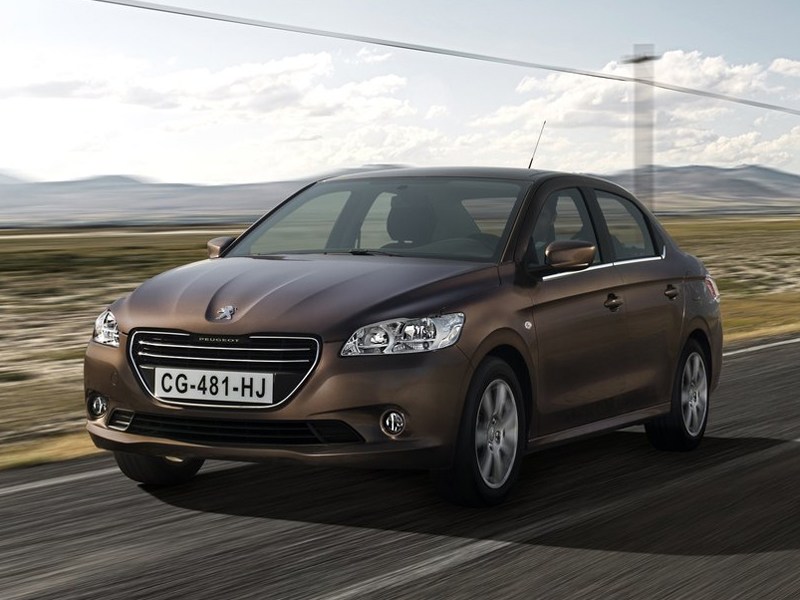 Peugeot 301 2013 вид спереди