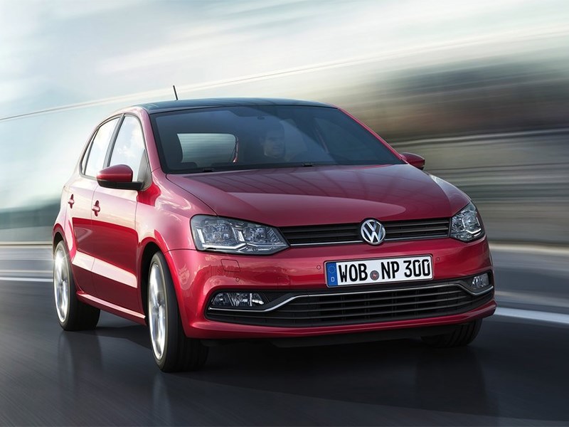 Volkswagen Polo 2013 вид спереди