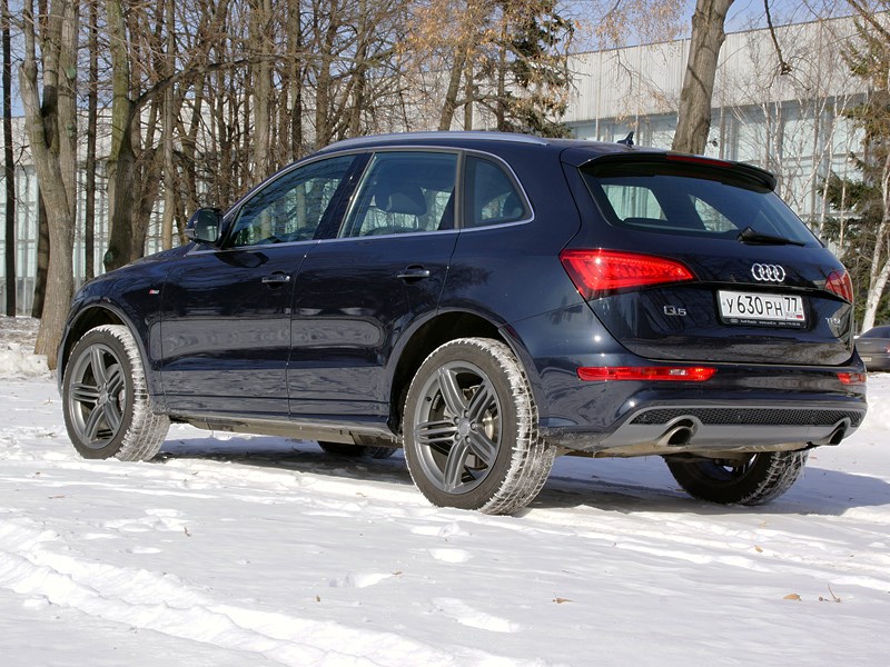 Audi Q5 2012 вид сзади