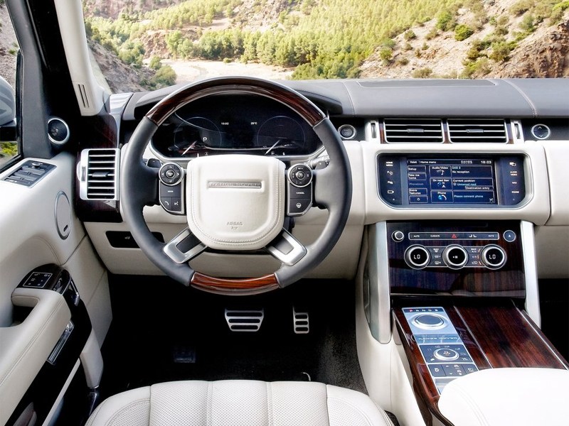 Land Rover Range Rover 2013 водительское место