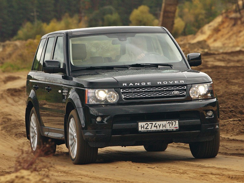 Range Rover Sport 3.0 TD 2010 вид спереди