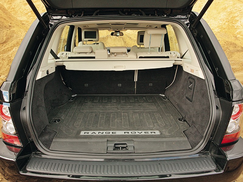 Range Rover Sport 3.0 TD 2010 багажное отделение