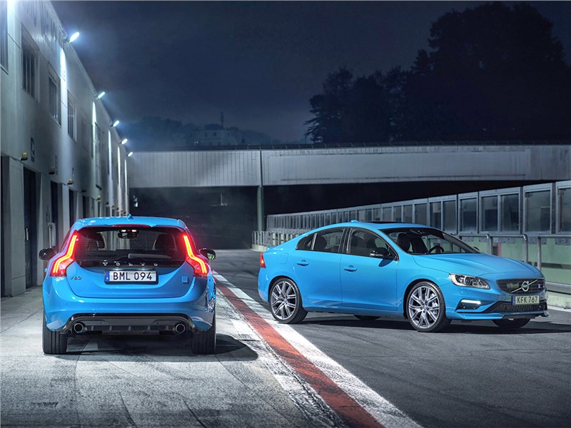 volvo s60 и V60 Polestar 2016