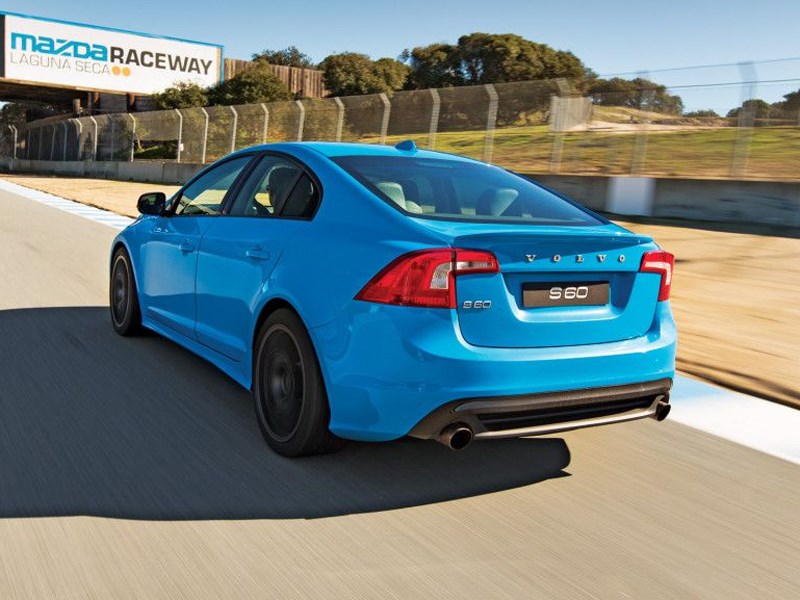 Volvo S60 Polestar 2013 вид сзади