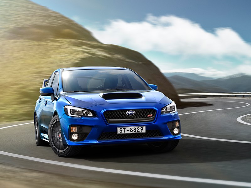 Subaru WRX STI 2014 вид спереди фото 4