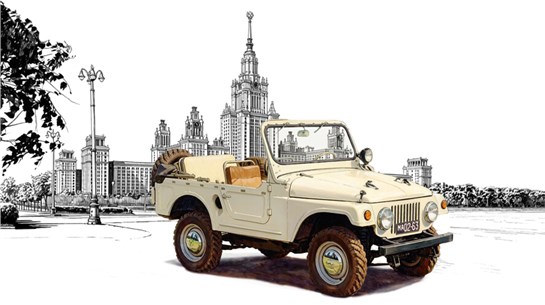 Вездеход из Москвы