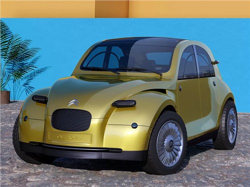 Citroen возвращает культовую модель 2CV в виде электрокара
