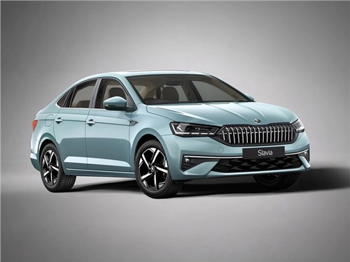 Skoda обновила Slavia и впервые оснастила седан 8-ступенчатым «автоматом»
