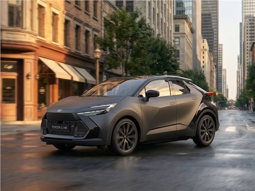 Юбилейный Toyota C-HR GR Sport получил матовый кузов и 20-дюймовые диски