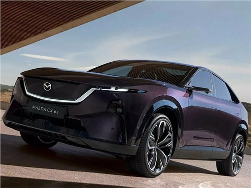 Mazda CX-6e научилась ругаться на других водителей через внешний динамик