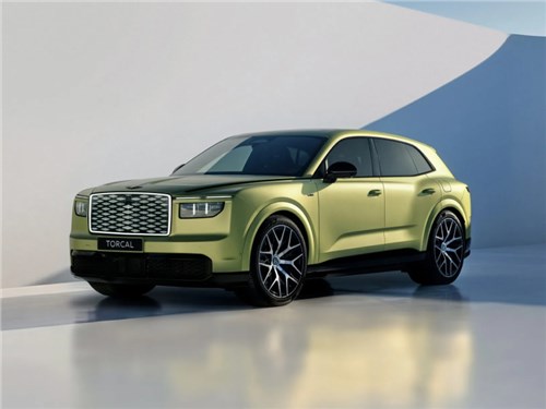 Bentley представил 888-сильный электрокар Torcal